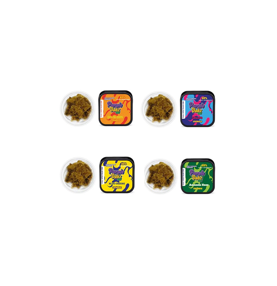 Purple Dank 60% Full Spectrum Crumble - 0.5g (BUY 1 GET 1 FREE)