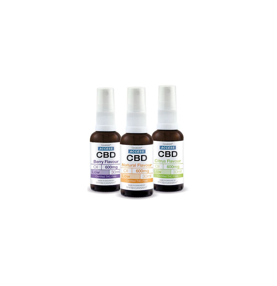Access CBD 600mg CBD Broad Spectrum Oil Mixed 30ml