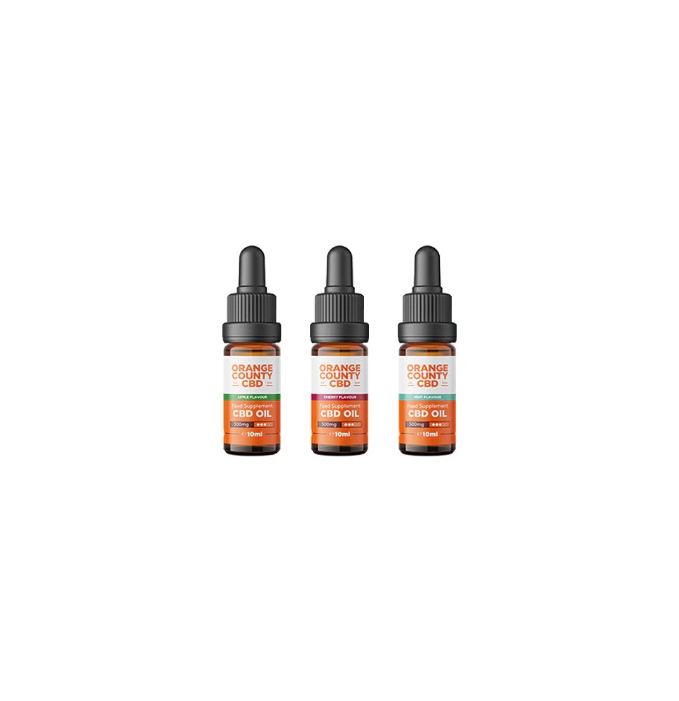 Orange County CBD 500mg Broad Spectrum CBD Oil - 10ml
