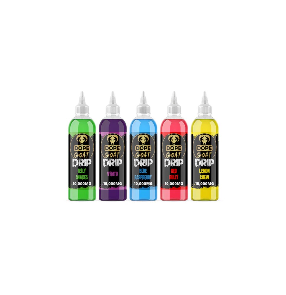Dope Goat Drip 10,000mg CBD Vaping Liquid 250ml (70PG/30VG)