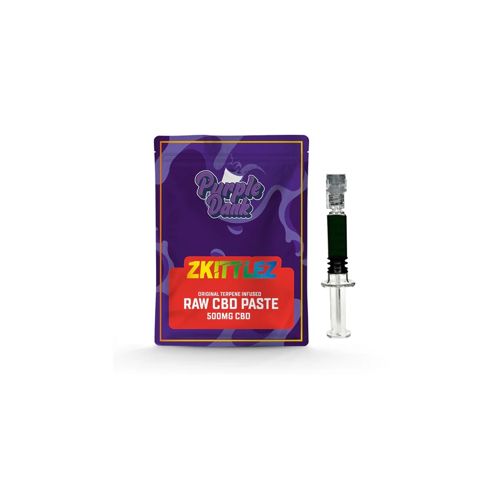 Purple Dank 1000mg CBD Raw Paste with Natural Terpenes - Zkittlez (BUY 1 GET 1 FREE)