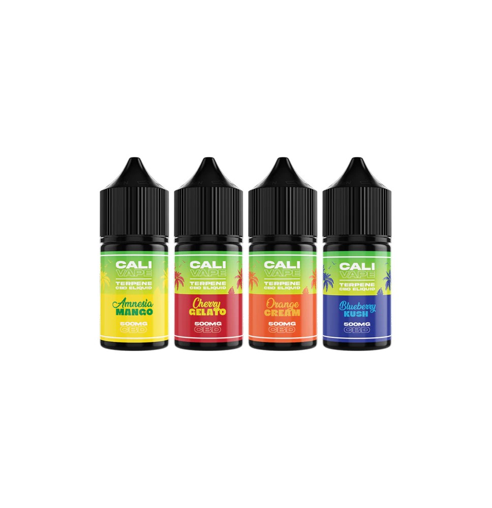 CALI VAPE 500mg Broad Spectrum CBD E-liquid 10ml (60PG/40VG)