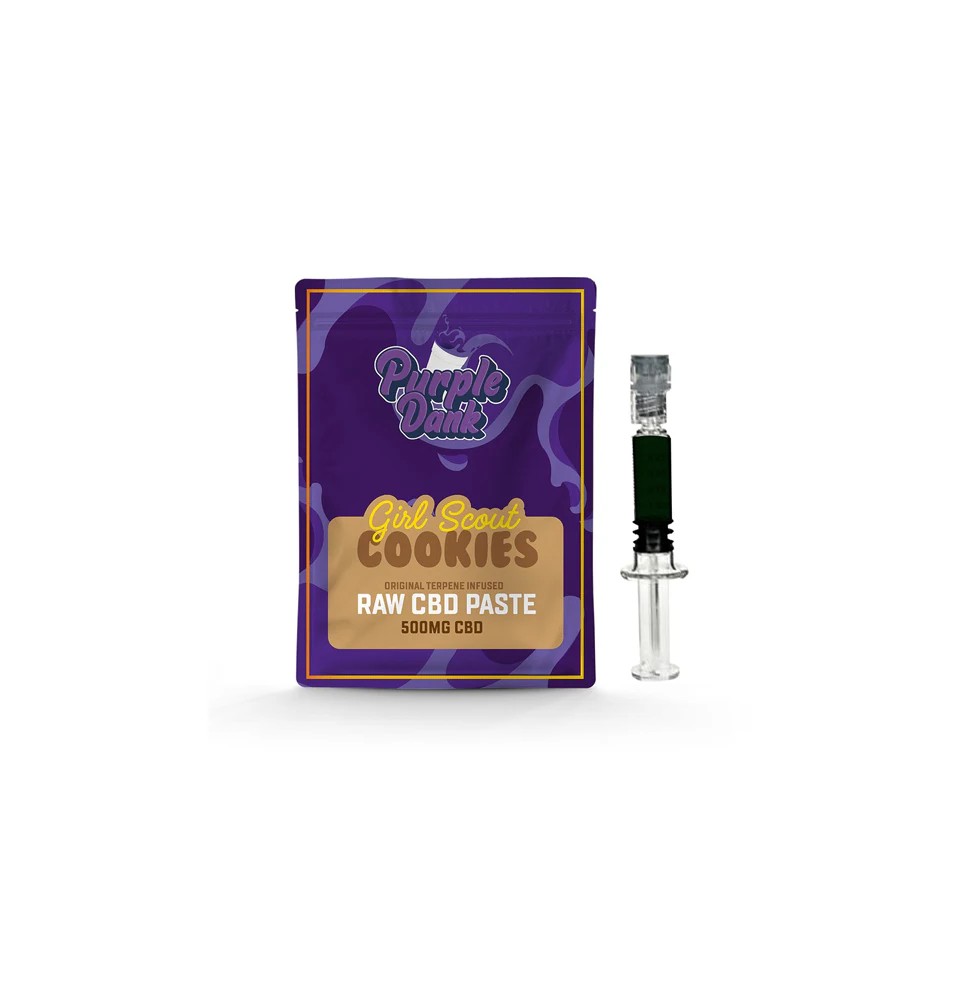 Purple Dank 1000mg CBD Raw Paste with Natural Terpenes - Girl Scout Cookies (BUY 1 GET 1 FREE)