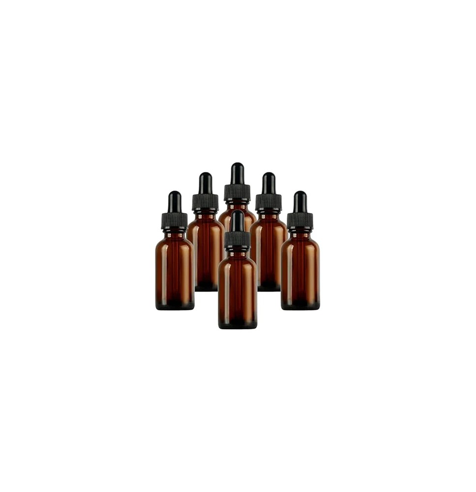 Bulk Empty Amber Glass Tincture Bottles 10ml