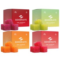 Goodrays 750mg CBD Gummies - 30 Pieces