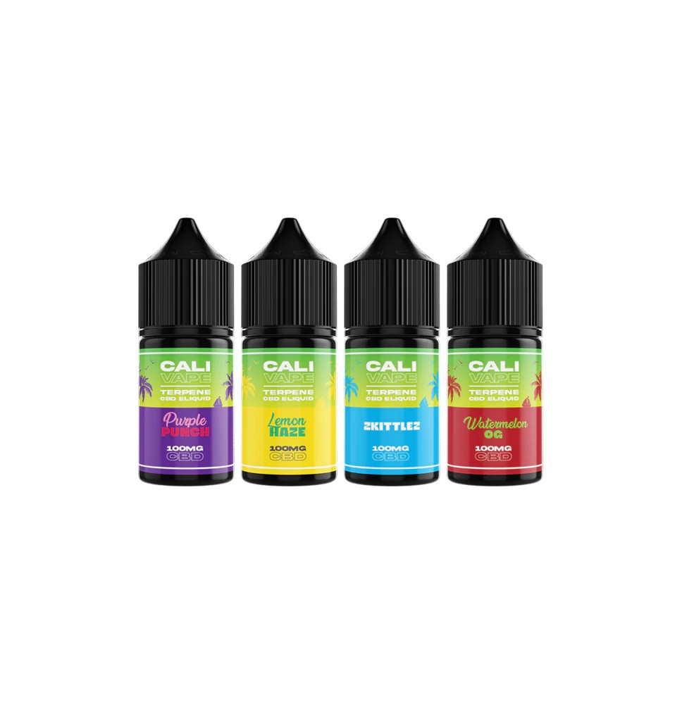 CALI VAPE 100mg Broad Spectrum CBD E-liquid 10ml (60PG/40VG)