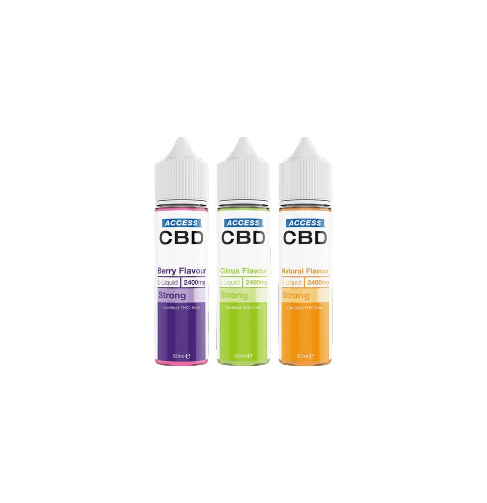 Access CBD 2400mg CBD E-liquid 50ml (60PG/40VG)