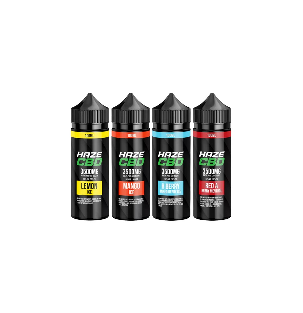Haze 3500mg CBD E-Liquid 100ml (50VG/50PG)