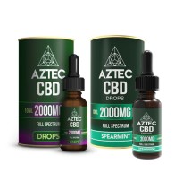 Aztec CBD Full Spectrum Hemp Oil 2000mg CBD 10ml