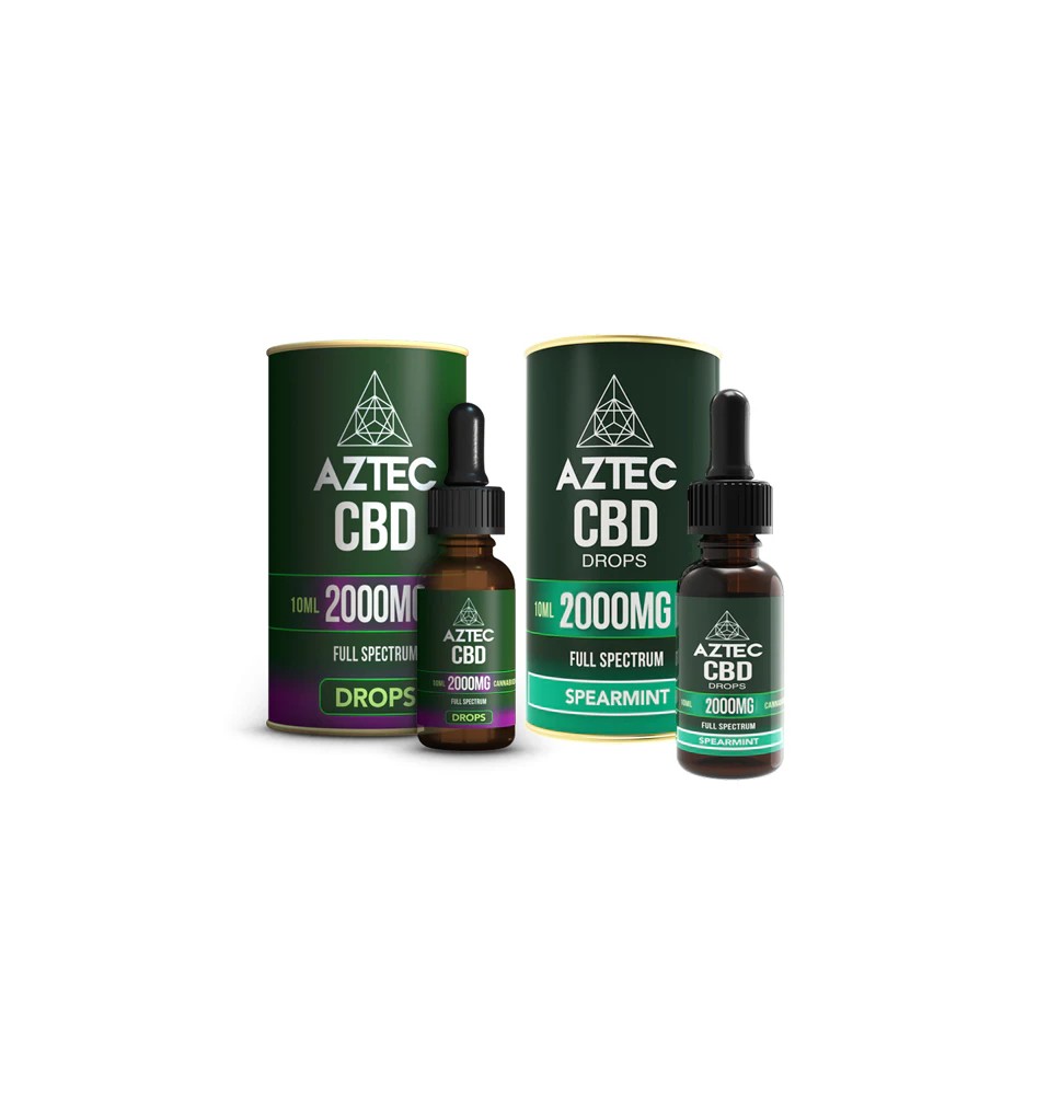 Aztec CBD Full Spectrum Hemp Oil 2000mg CBD 10ml
