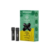 600mg Darwin CBD Prefilled Replacement Pods 1200 Puffs - 2 Pcs