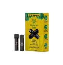 600mg Darwin CBD Prefilled Replacement Pods 1200 Puffs - 2 Pcs