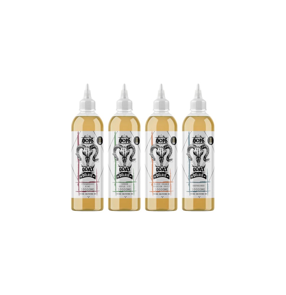 Dope Goat Deluxe 10,000 CBD + CBG E-liquid 250ml (70VG/30PG)