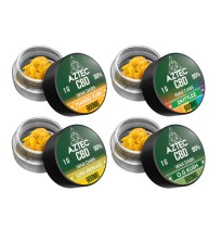 Aztec CBD 900mg CBD Wax/Crumble - 1g