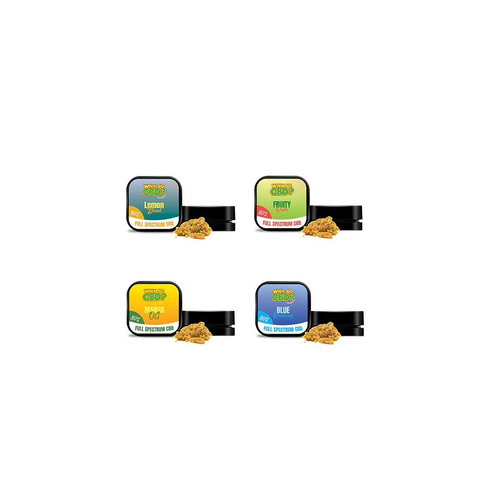 Why So CBD? 80% Full Spectrum CBD Crumble 5g