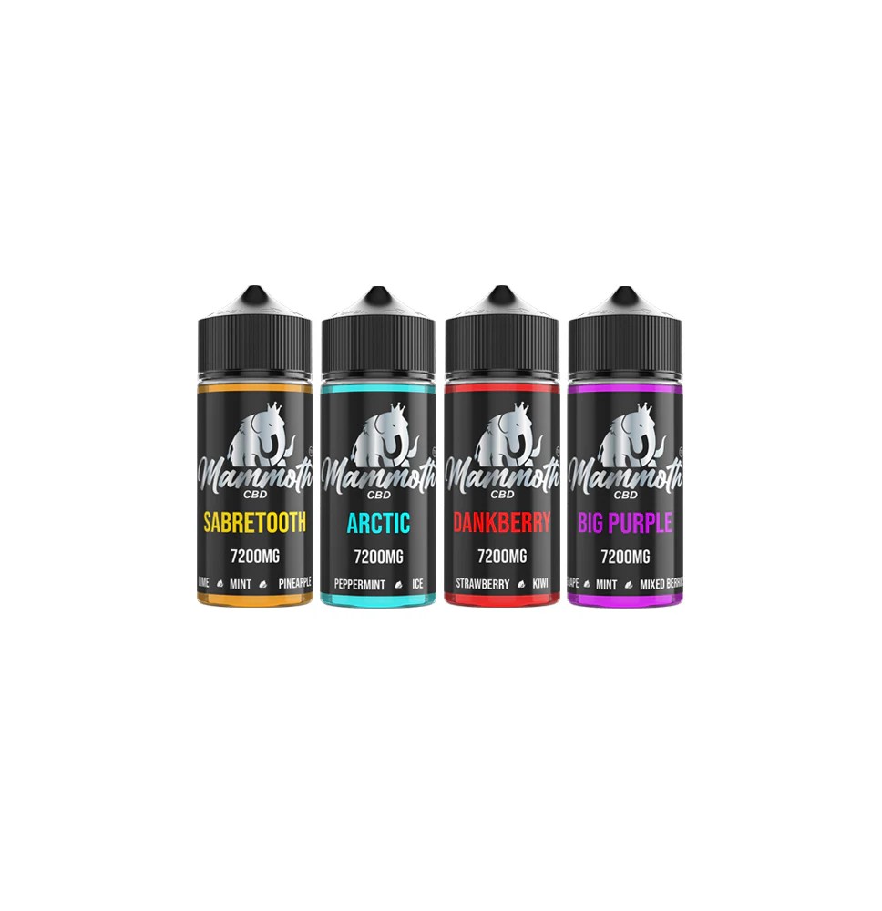 Mammoth CBD 7200mg CBD E-liquid 120ml (30VG/70PG)