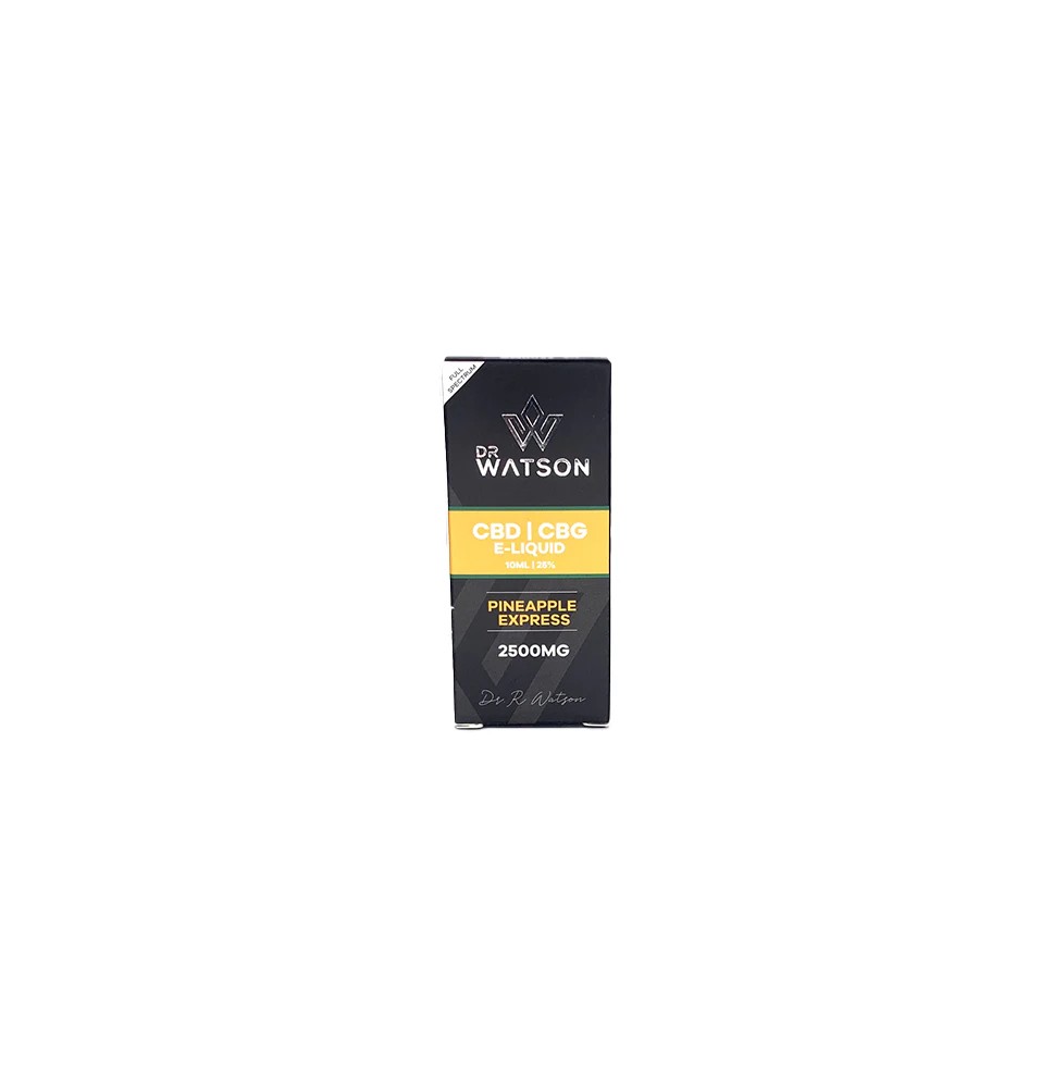 Dr Watson 2500mg CBD E-Liquid Pineapple Express - 10ml