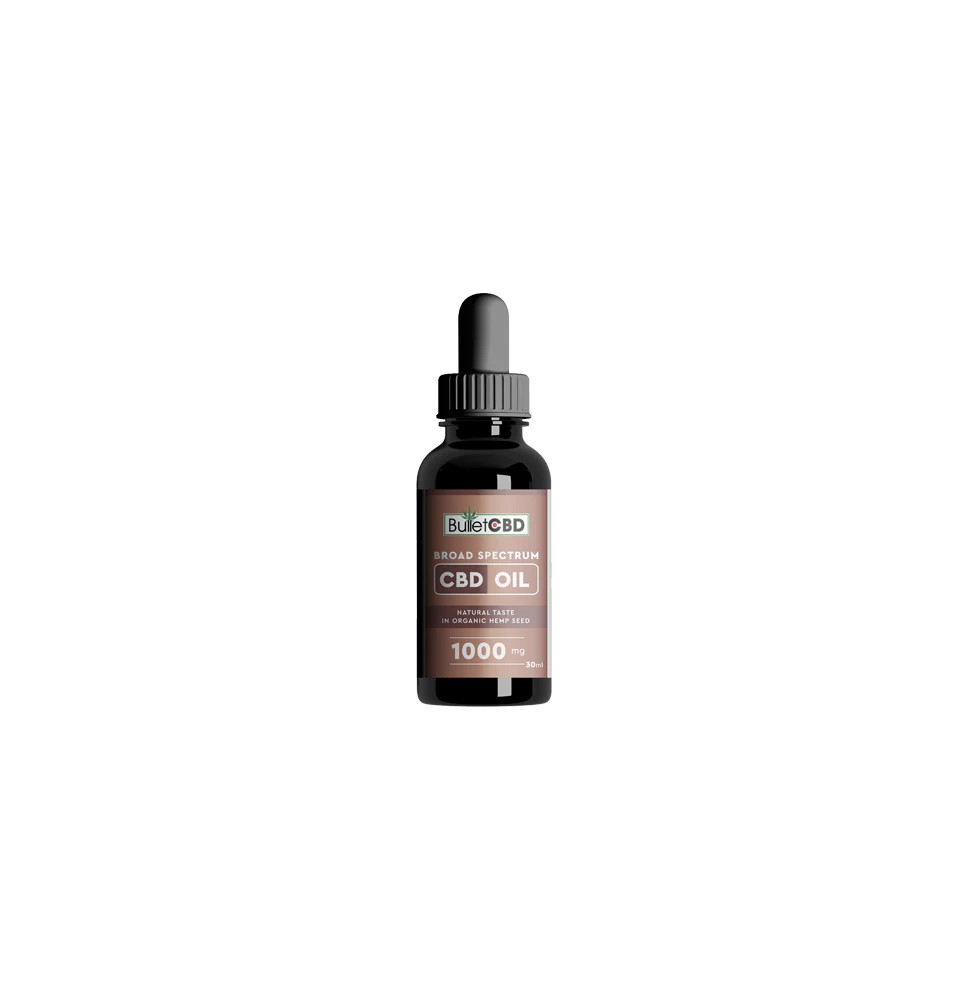 Bullet CBD 1000mg Broad Spectrum CBD Oil - 30ml