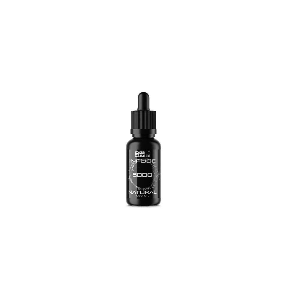 CBD Asylum Infuse 5000mg CBD Natural Oil - 30ml (BUY 1 GET 2 FREE)