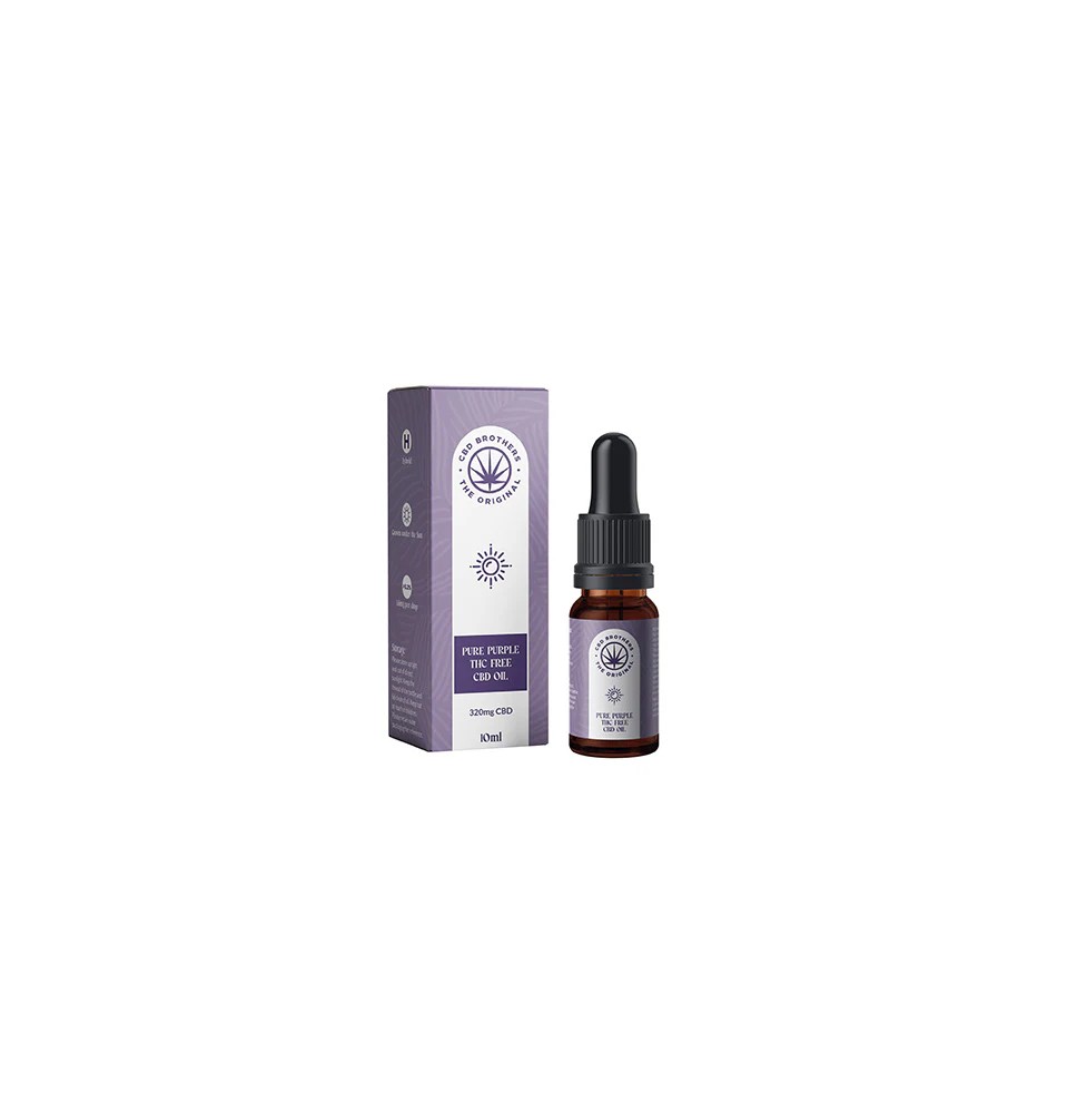 CBD Brothers Pure Purple 320mg CBD Oil - 10ml