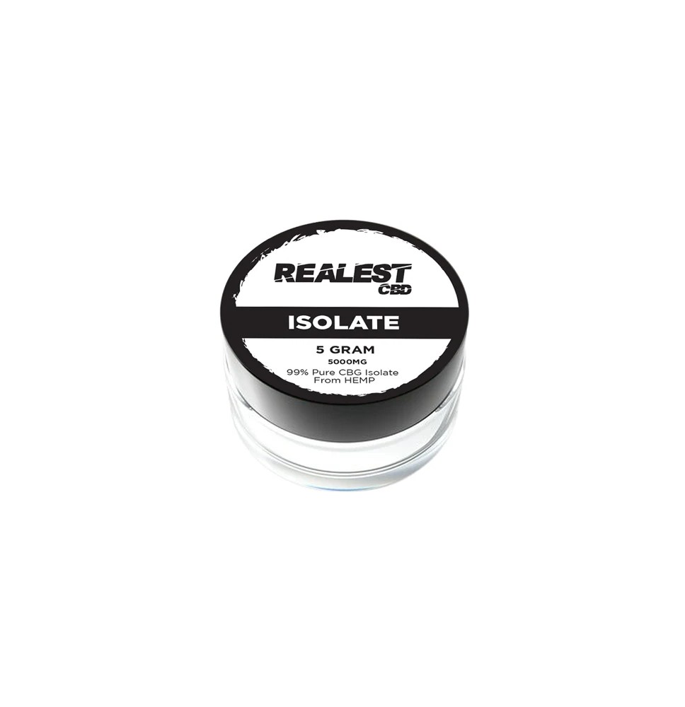 Realest CBD 5000mg CBG Isolate (BUY 1 GET 1 FREE)