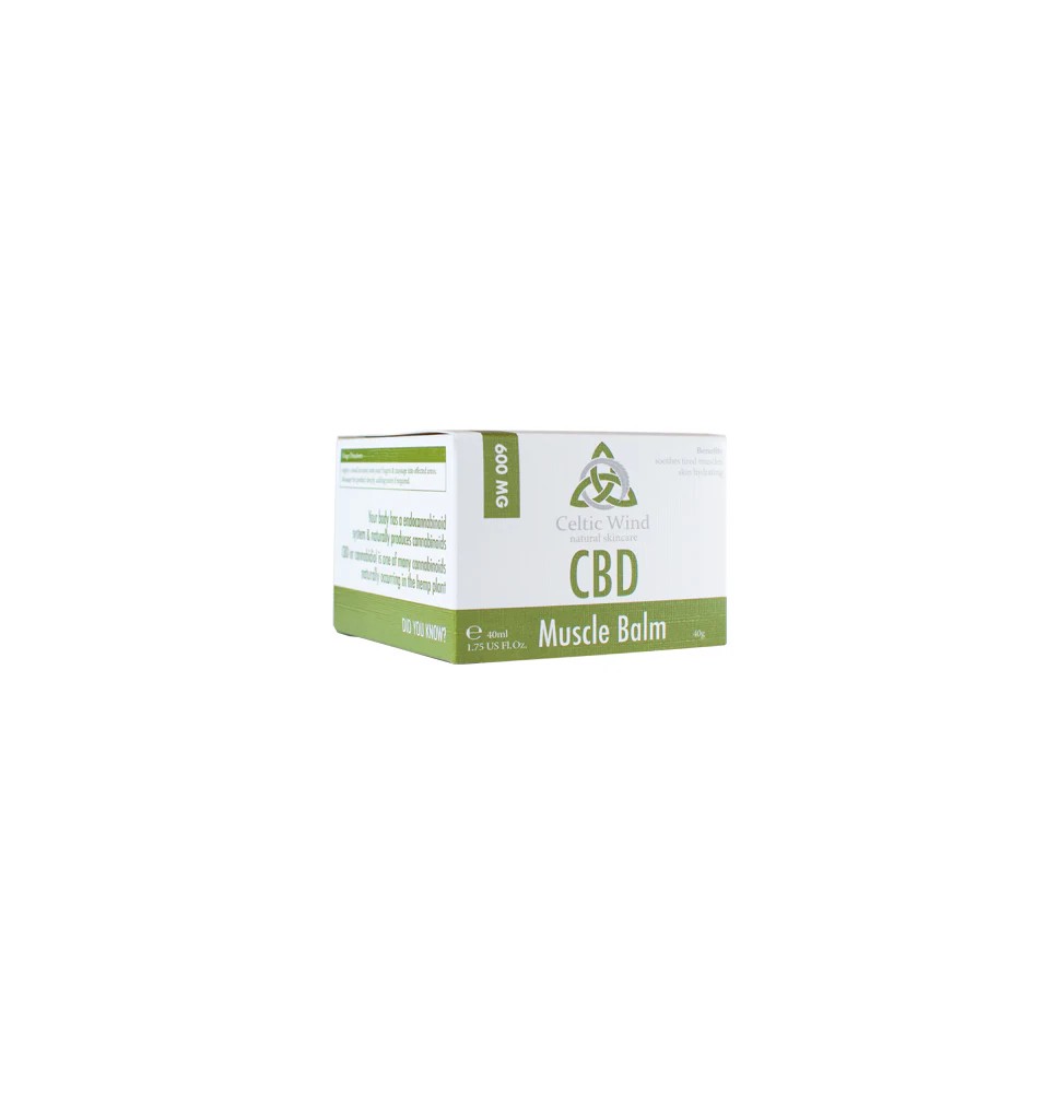 Celtic Wind Crops 600mg CBD Muscle Balm - 40ml (BUY 1 GET 1 FREE)