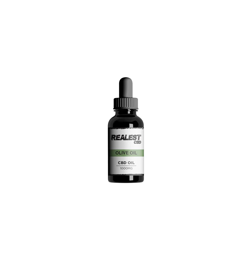 Realest CBD 1000mg Broad Spectrum CBD Olive Oil - 30ml (BUY 1 GET 1 FREE)