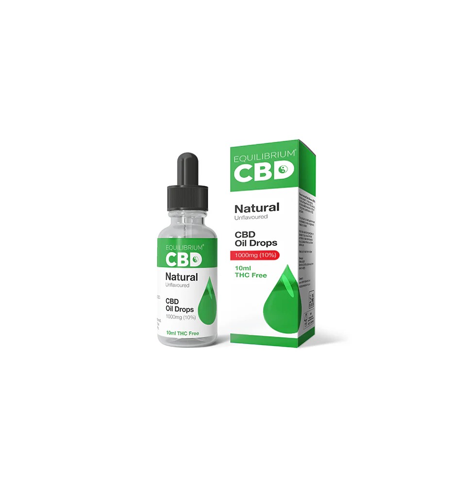 1000mg Equilibrium CBD Oil 10ml - Natural Flavour