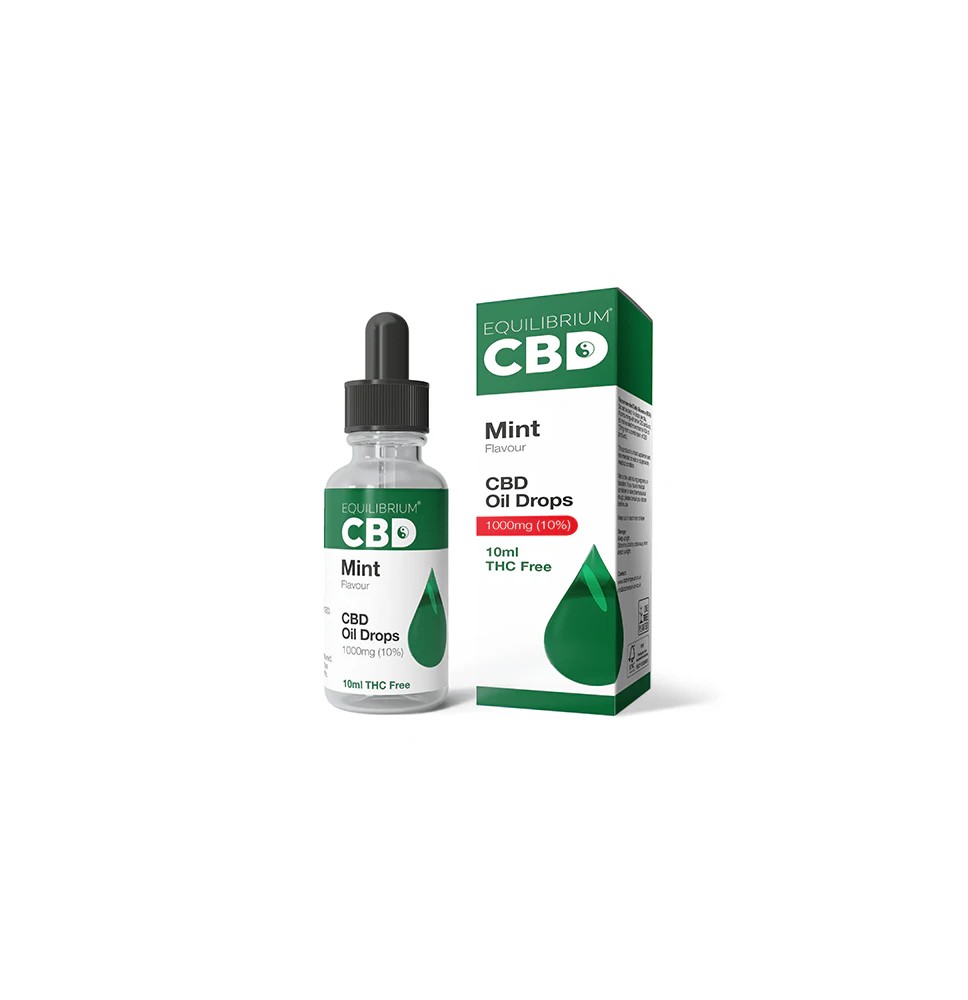 1000mg Equilibrium CBD Oil 10ml - Mint Flavour