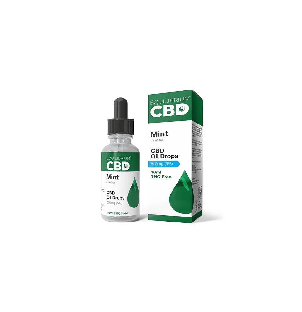 500mg Equilibrium CBD Oil 10ml - Mint Flavour