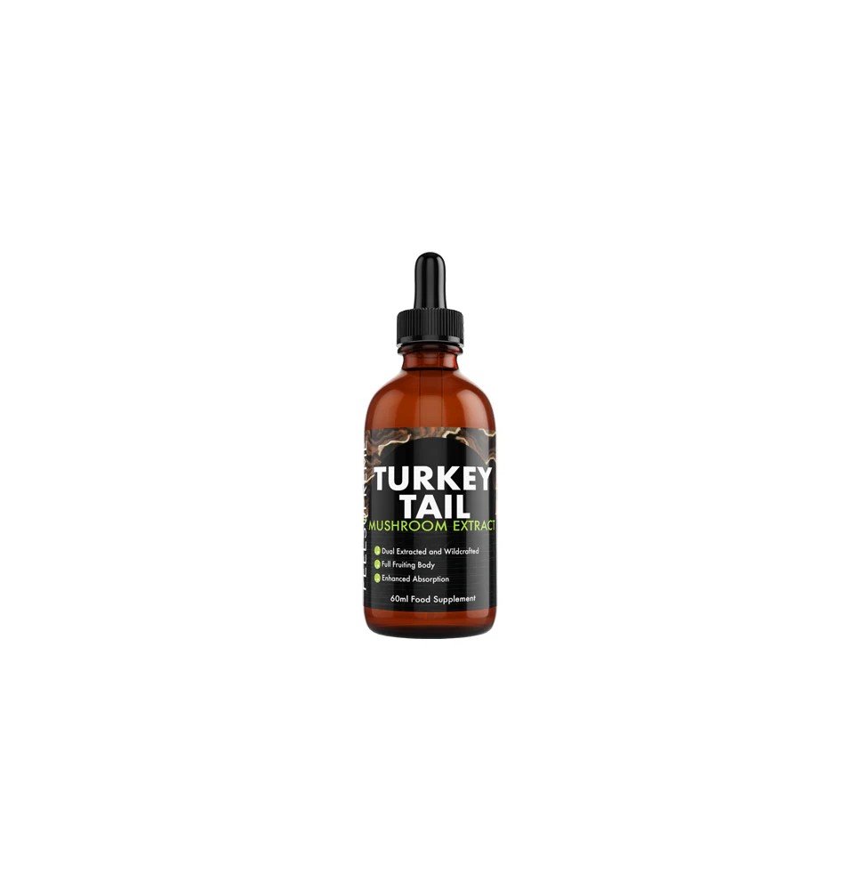 Feel Supreme Turkey Tail Mushroom Liquid Tincture - 60ml