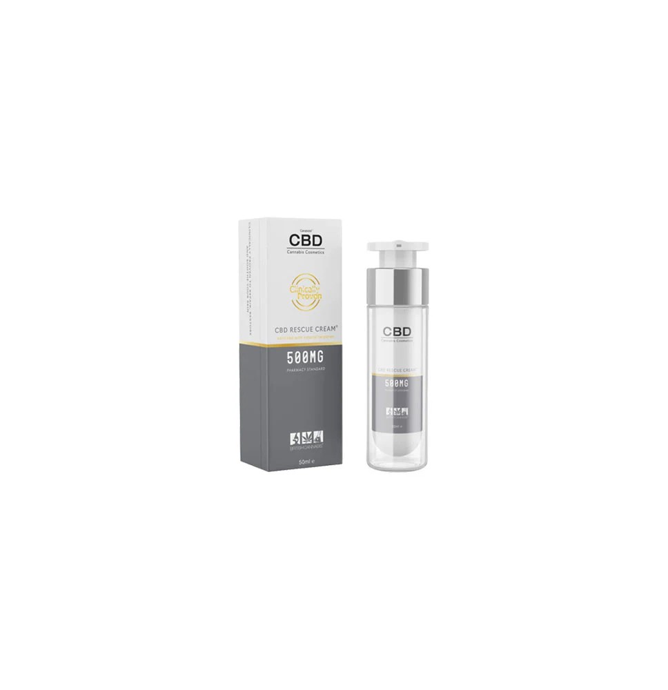 CBD by British Cannabis 500mg CBD Rescue Cream 50ml