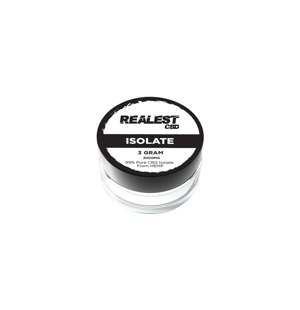 Realest CBD 3000mg CBG Isolate (BUY 1 GET 1 FREE)