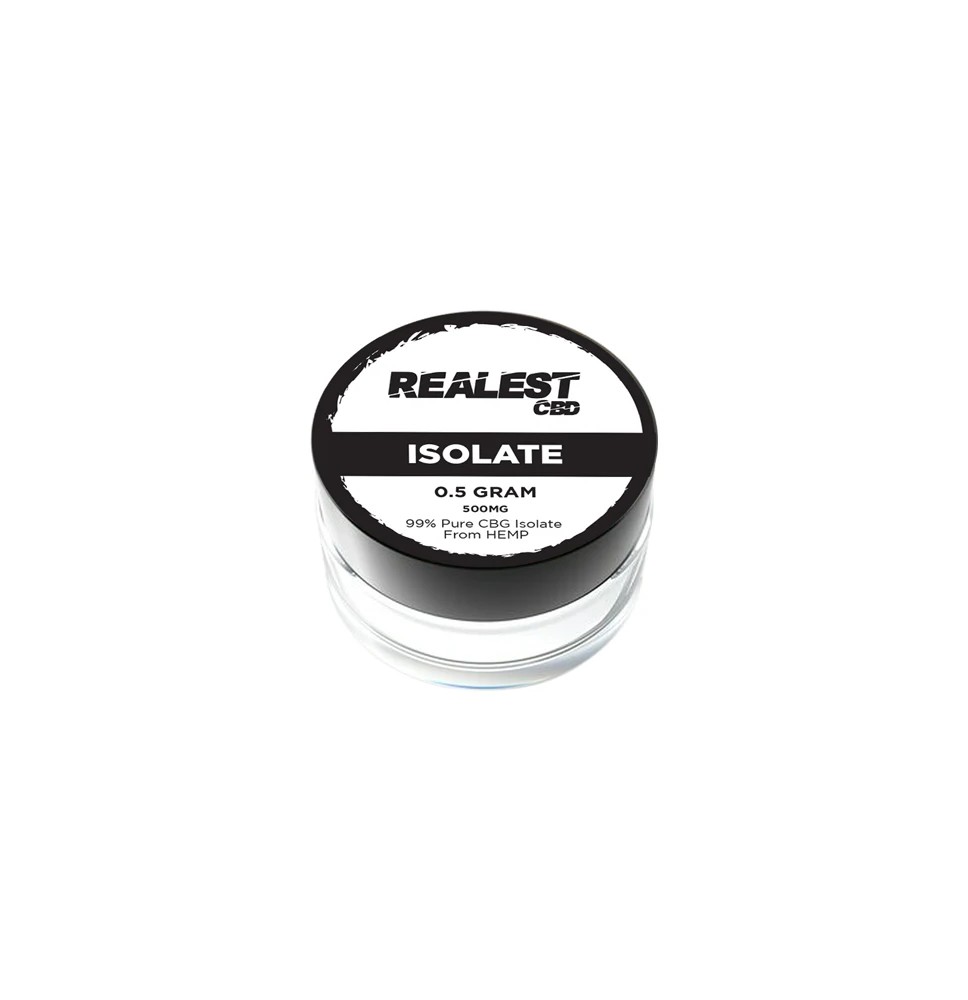 Realest CBD 500mg CBG Isolate (BUY 1 GET 1 FREE)