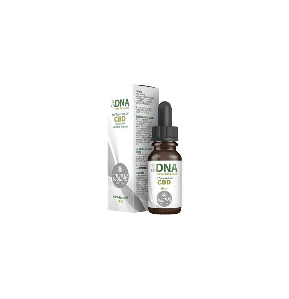 cbDNA 1000mg Full Spectrum CBD Oil - 10ml