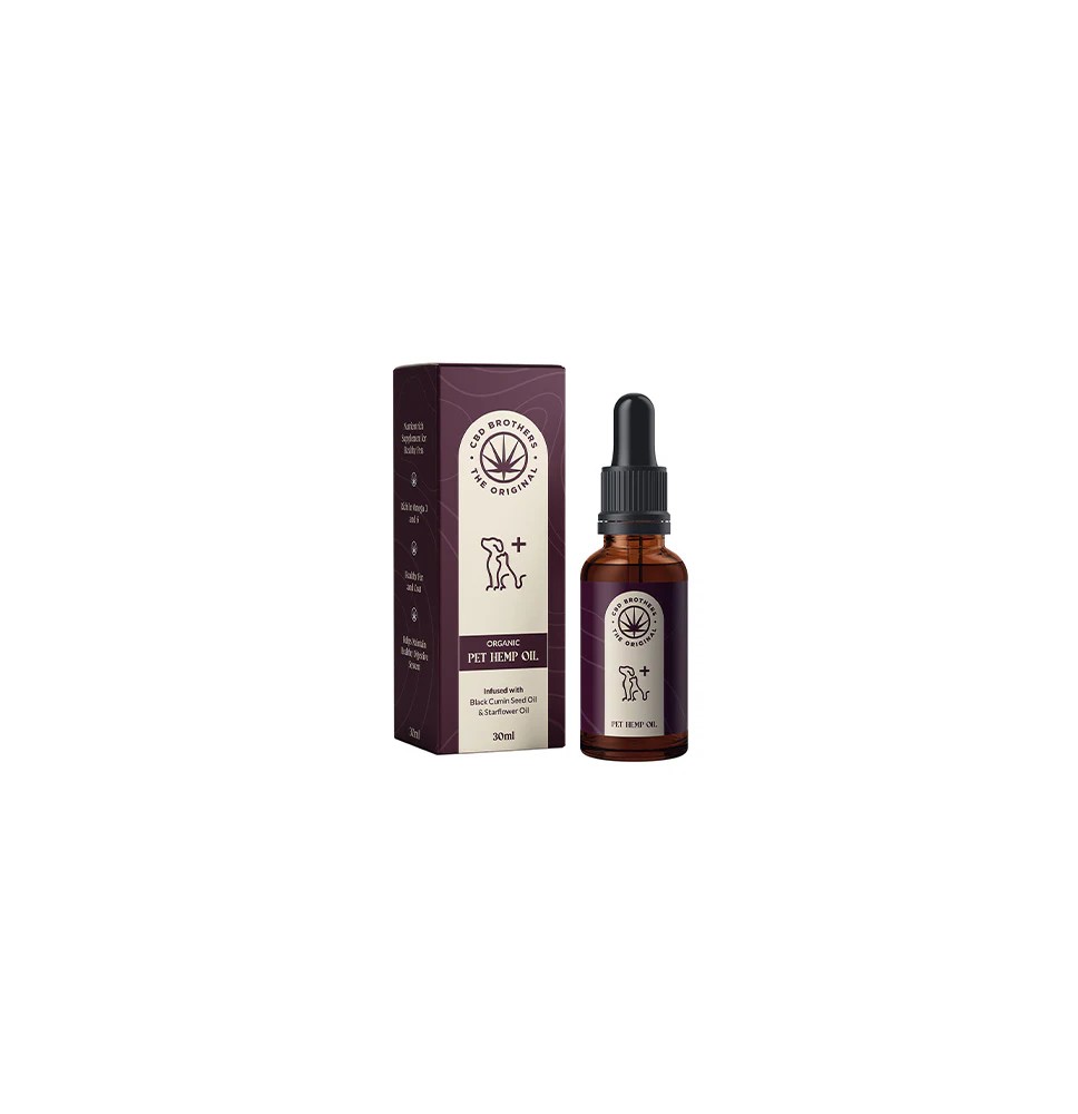 CBD Brothers Organic Pet Hemp Oil - 30ml