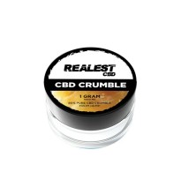 Realest CBD 1000mg 80% Broad Spectrum CBD Crumble (BUY 1 GET 1 FREE)