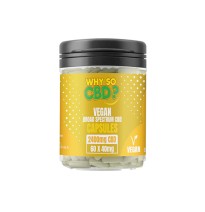 Why So CBD? 2400mg Broad Spectrum CBD Vegan Capsules - 60 Caps