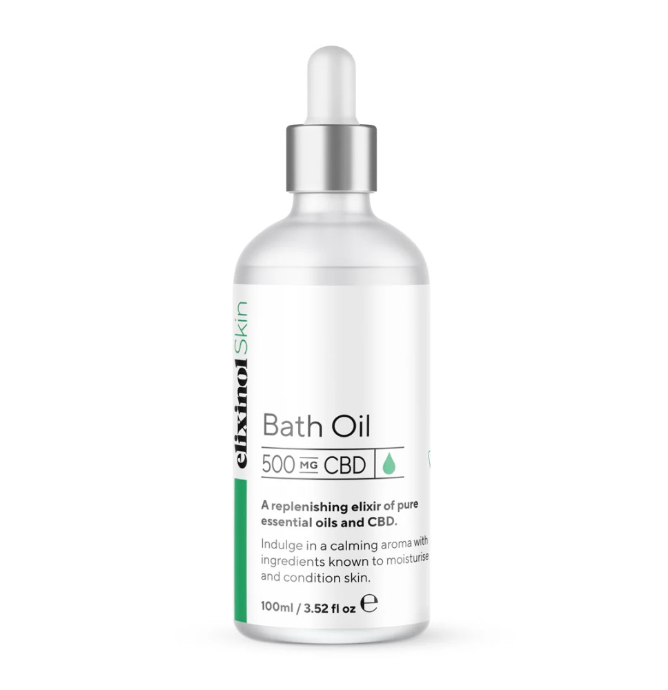 Elixinol Skin 500mg CBD Bath Oil - 100ml