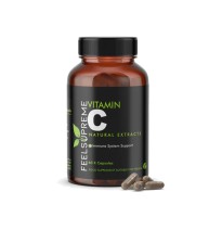 Feel Supreme 7500mg Vitamin C Natural Extracts Tablets - 60 Caps
