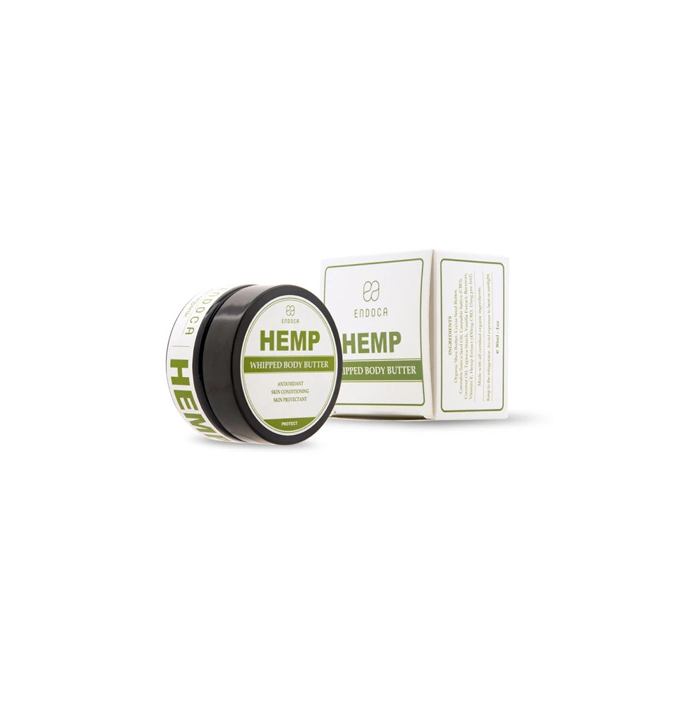 Endoca 450mg CBD Hemp Whipped Body Butter - 30ml