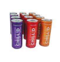 36 x CHILL°D 20mg CBD Sparkling 250ml Multi-case Deal