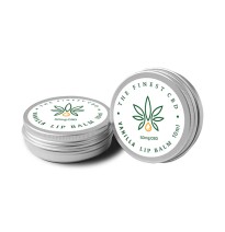 The Finest Balm 50mg CBD Vanilla Lip Balm Tin - 10ml