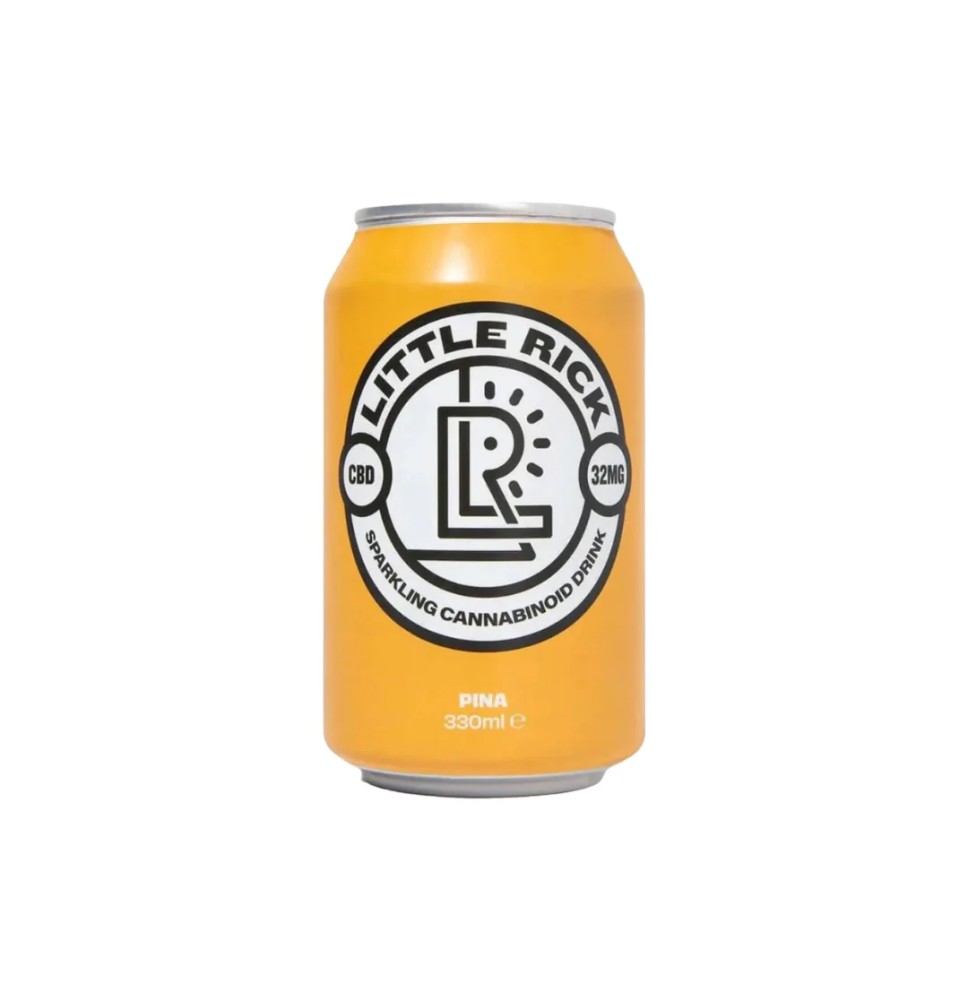 24 x Little Rick 32mg CBD Sparkling 330ml Pina