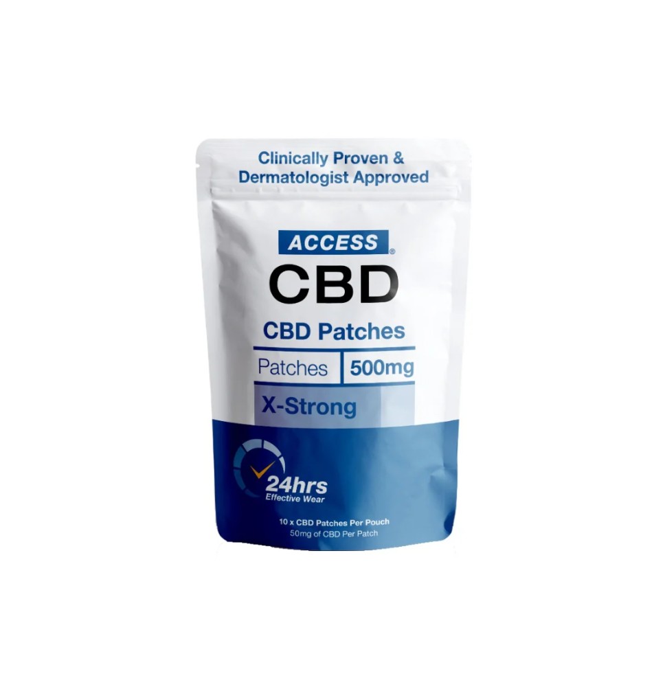 50mg Access CBD® CBD Patches - 10 Patches