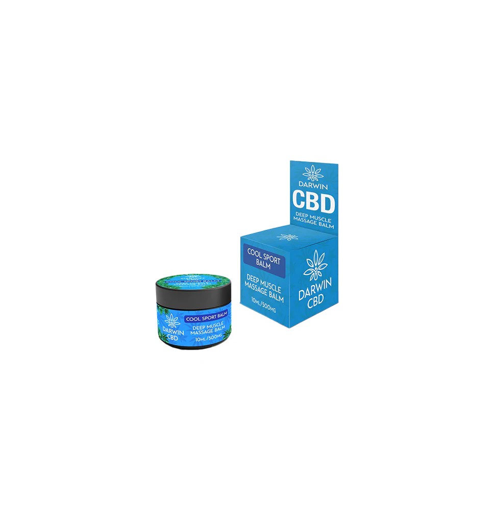 Darwin CBD 500mg Cool Sport Balm - 10ml