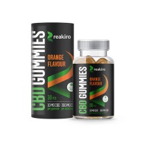 Reakiro 300mg Full Spectrum CBD Orange Vegan Gummies - 30 Pieces
