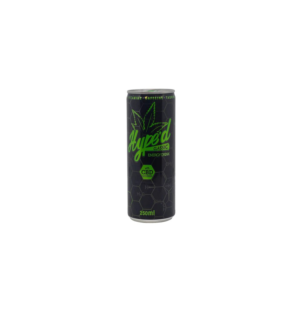 Hype'd CBD Classic Cannabis Flavoured Energy Drink 250ml