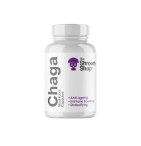 The Shroom Shop Chaga Mushroom 45000mg Capsules - 90 Caps