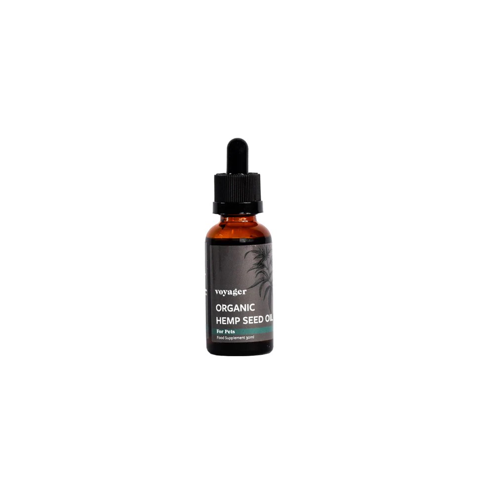Voyager Pets Organic Hemp Seed Oil - 30ml